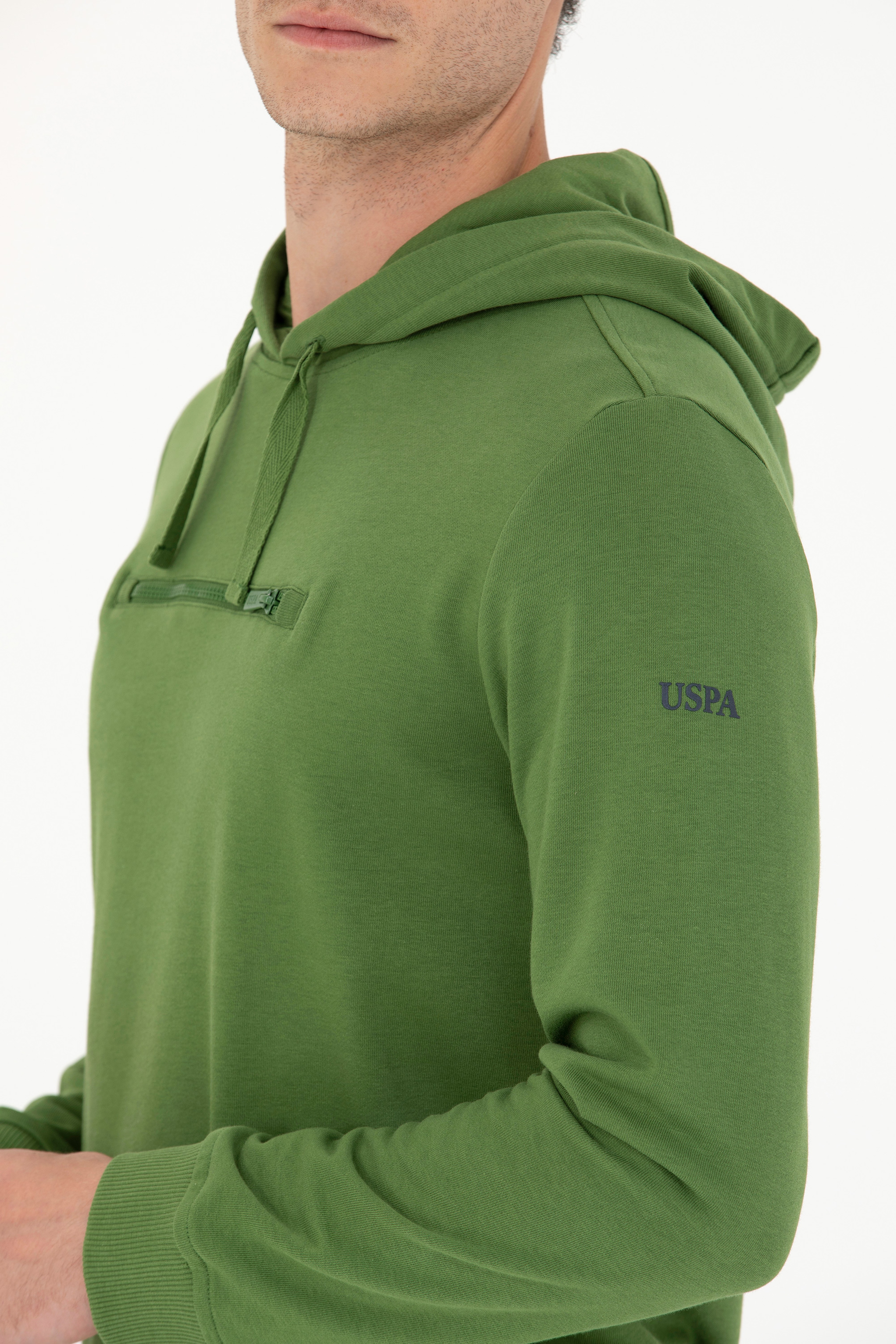 Erkek Yeşil Sweatshirt