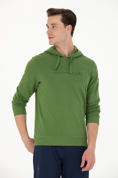 Erkek Yeşil Sweatshirt