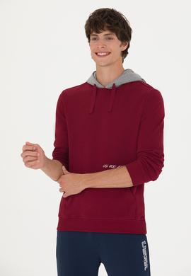 Erkek Bordo Sweatshirt - 50276540028