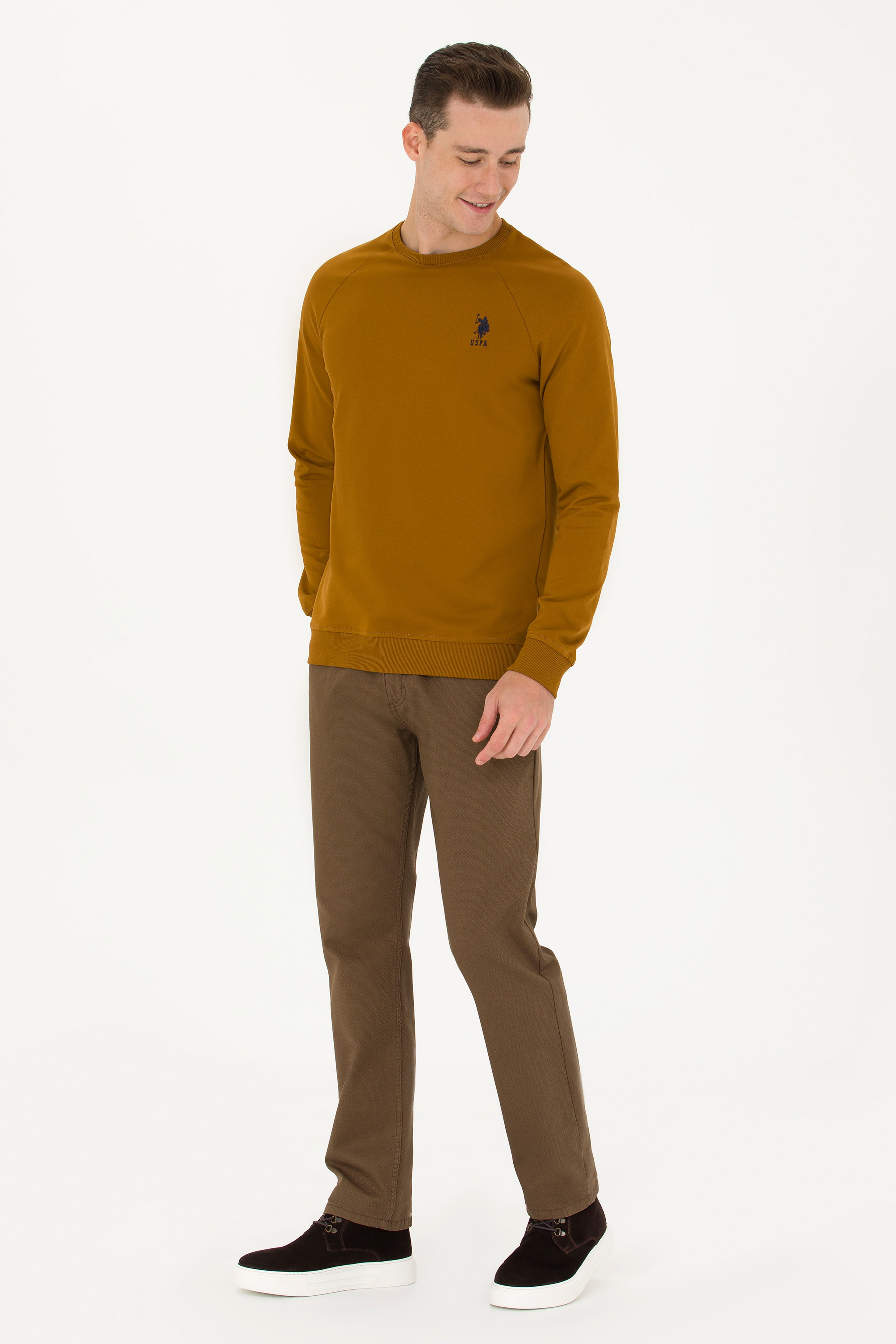 Erkek Regular Fit Coconut Kanvas Pantolon - Image 3