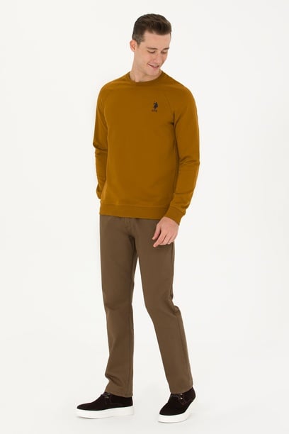 Erkek Regular Fit Coconut Kanvas Pantolon