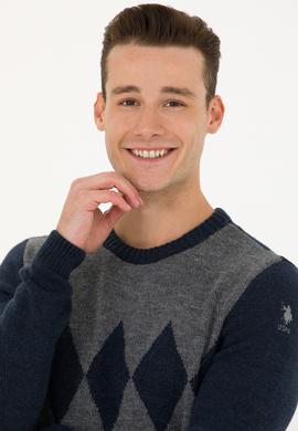 Erkek Lacivert Kazak - 50272102005