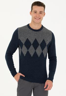 Erkek Lacivert Kazak - 50272102005