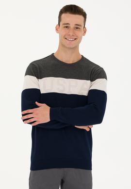 Erkek Lacivert Kazak - 50272119002