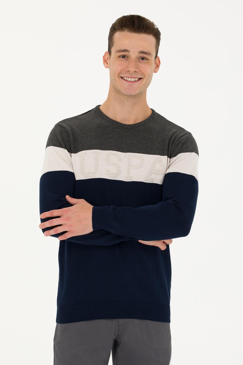 Erkek Lacivert Kazak - 50272119002