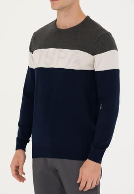 Erkek Lacivert Kazak - 50272119002