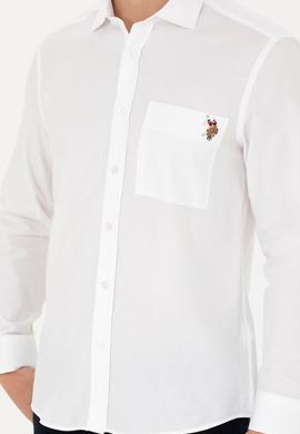 Erkek Beyaz Uzun Kollu Gömlek - 50272412003