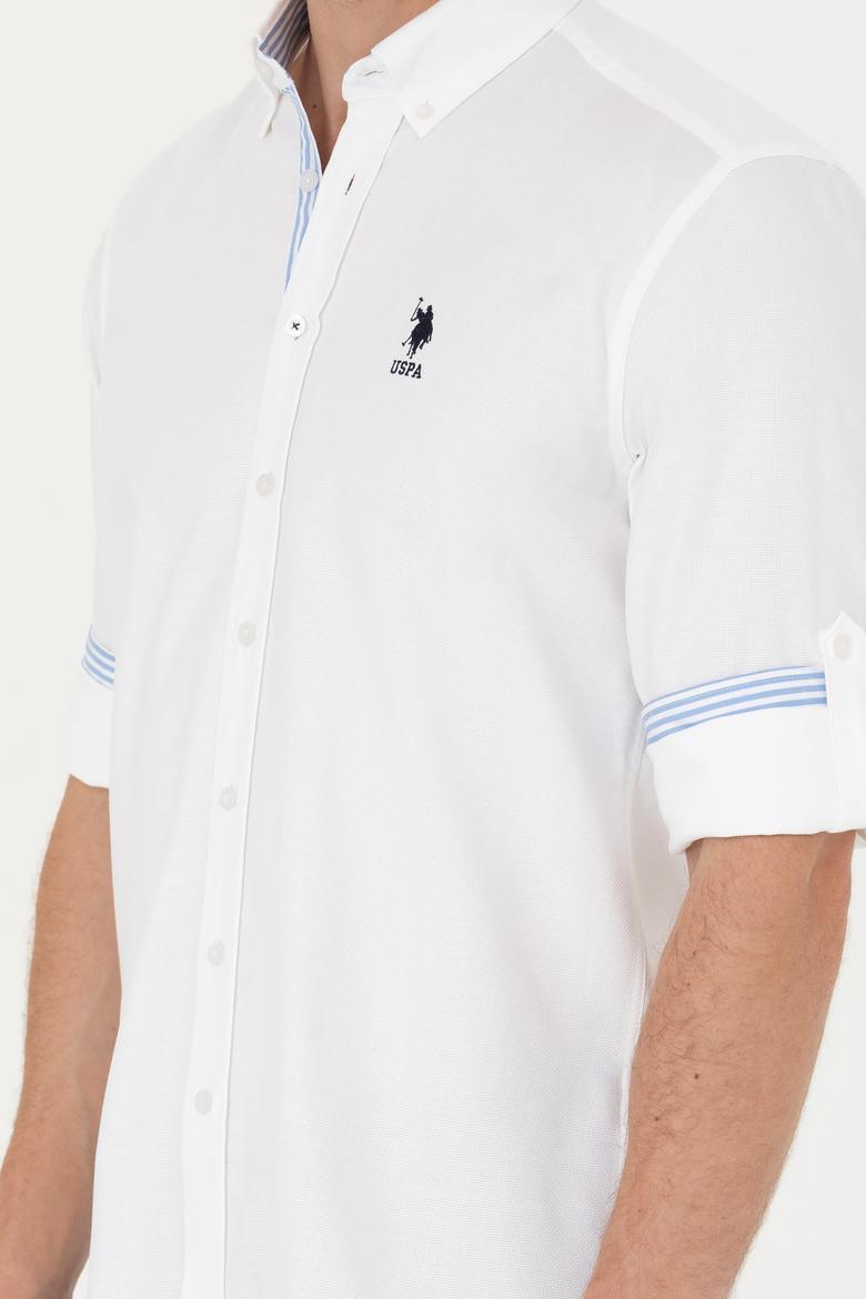 Erkek Beyaz Uzun Kollu Gömlek - 50277932005