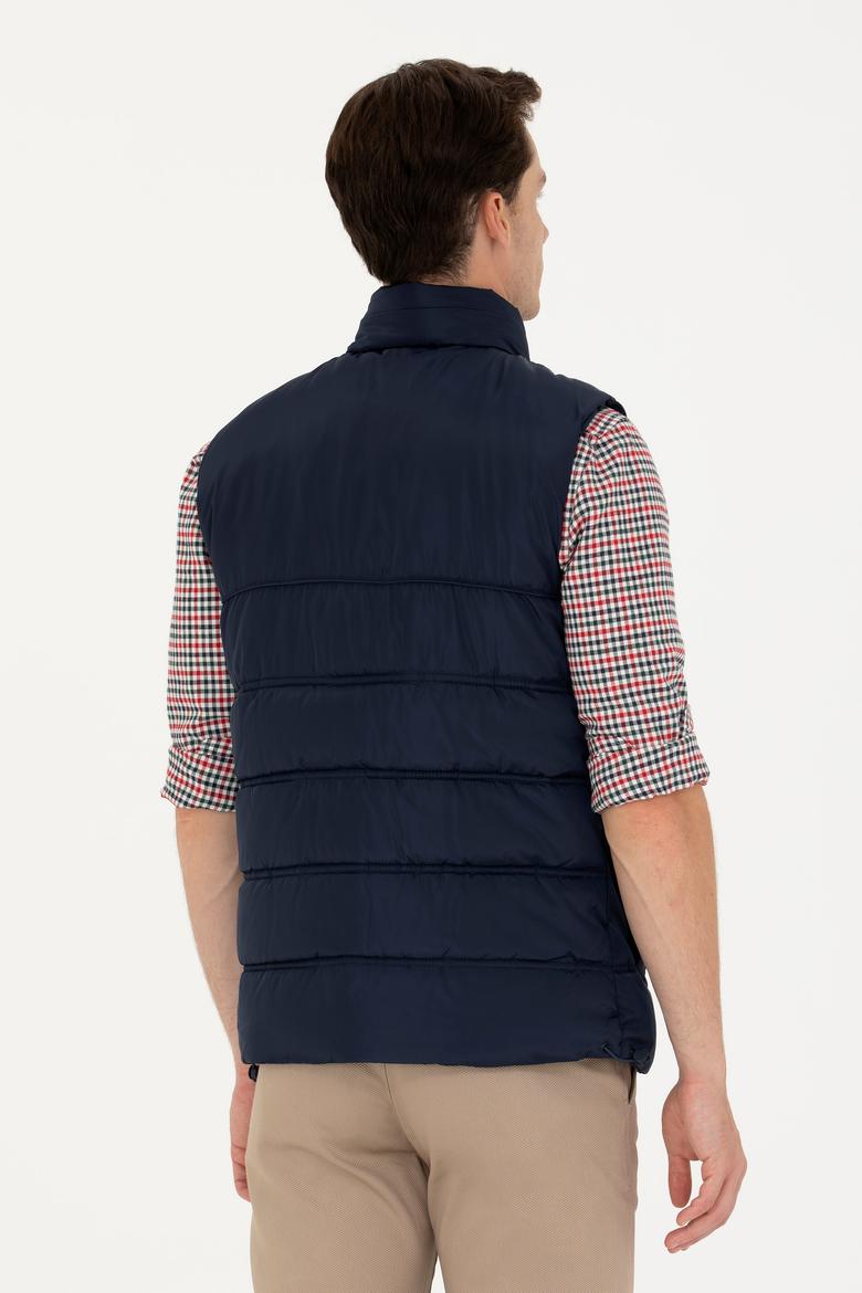 Erkek Lacivert Yelek - 50270696042