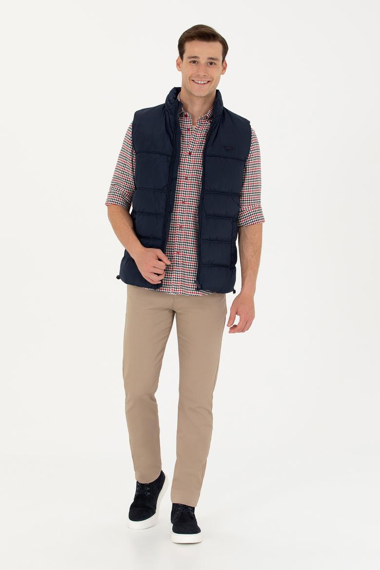 Erkek Lacivert Yelek - 50270696042