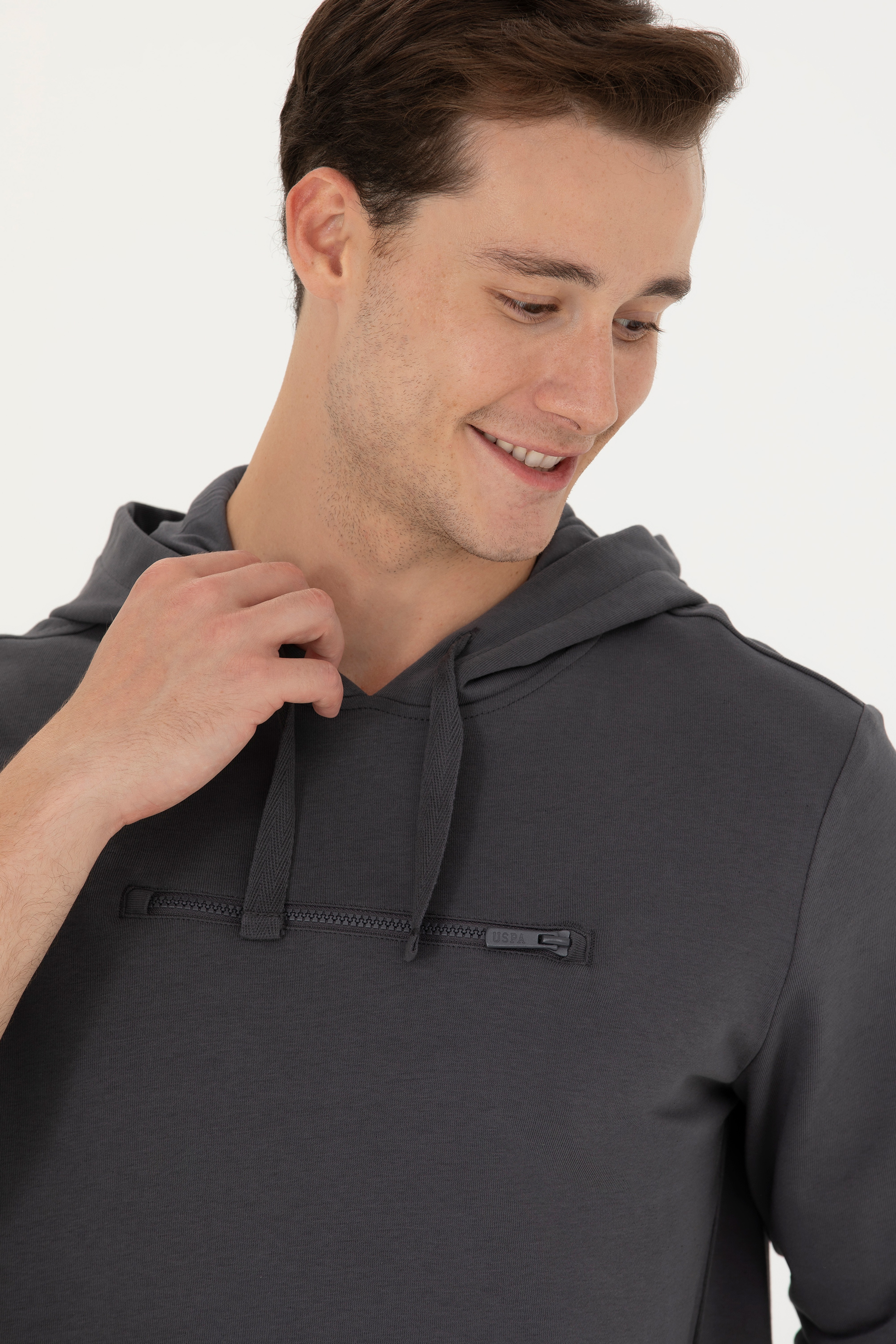 Erkek Antrasit Sweatshirt - Image 2