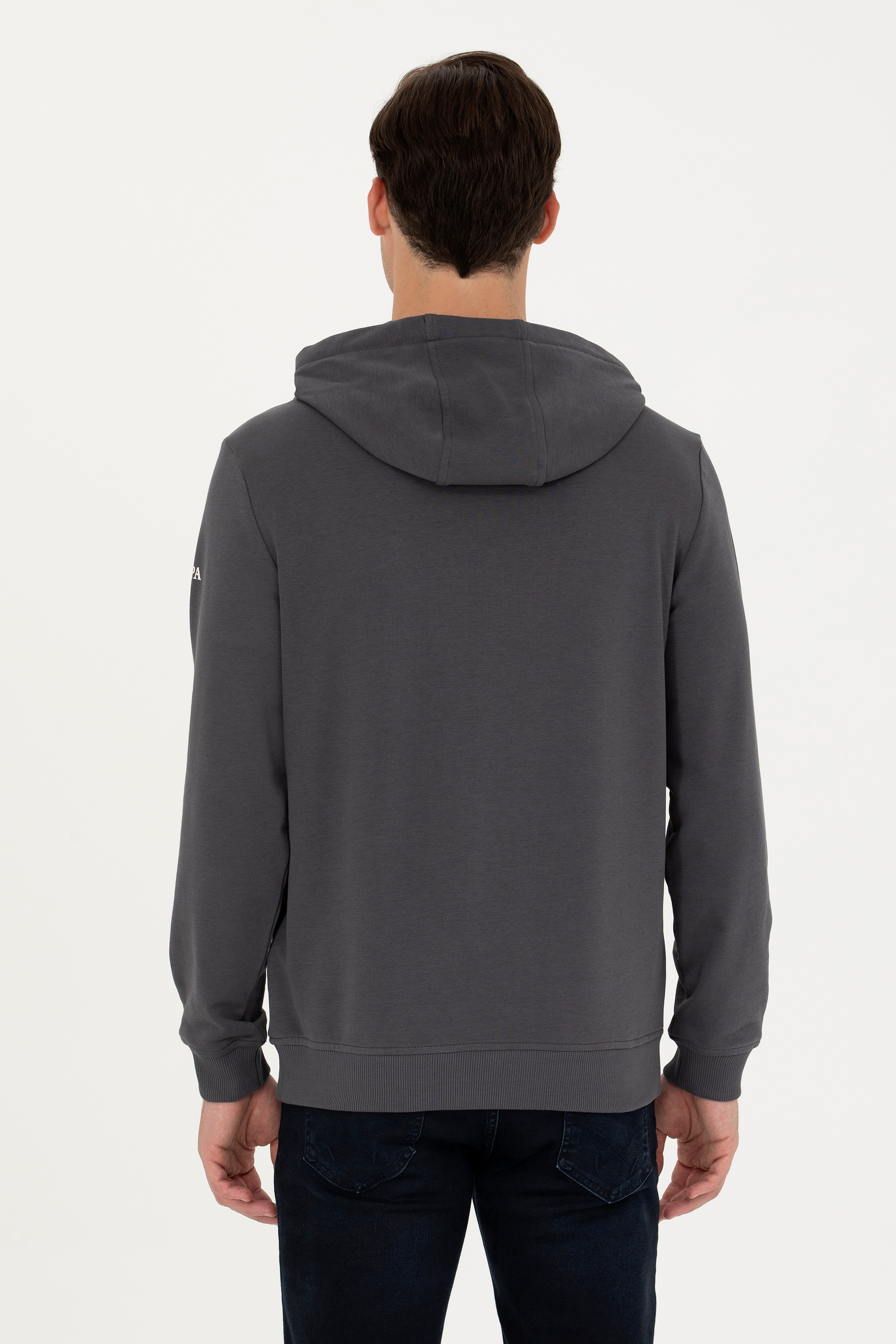 Erkek Antrasit Sweatshirt - Image 5