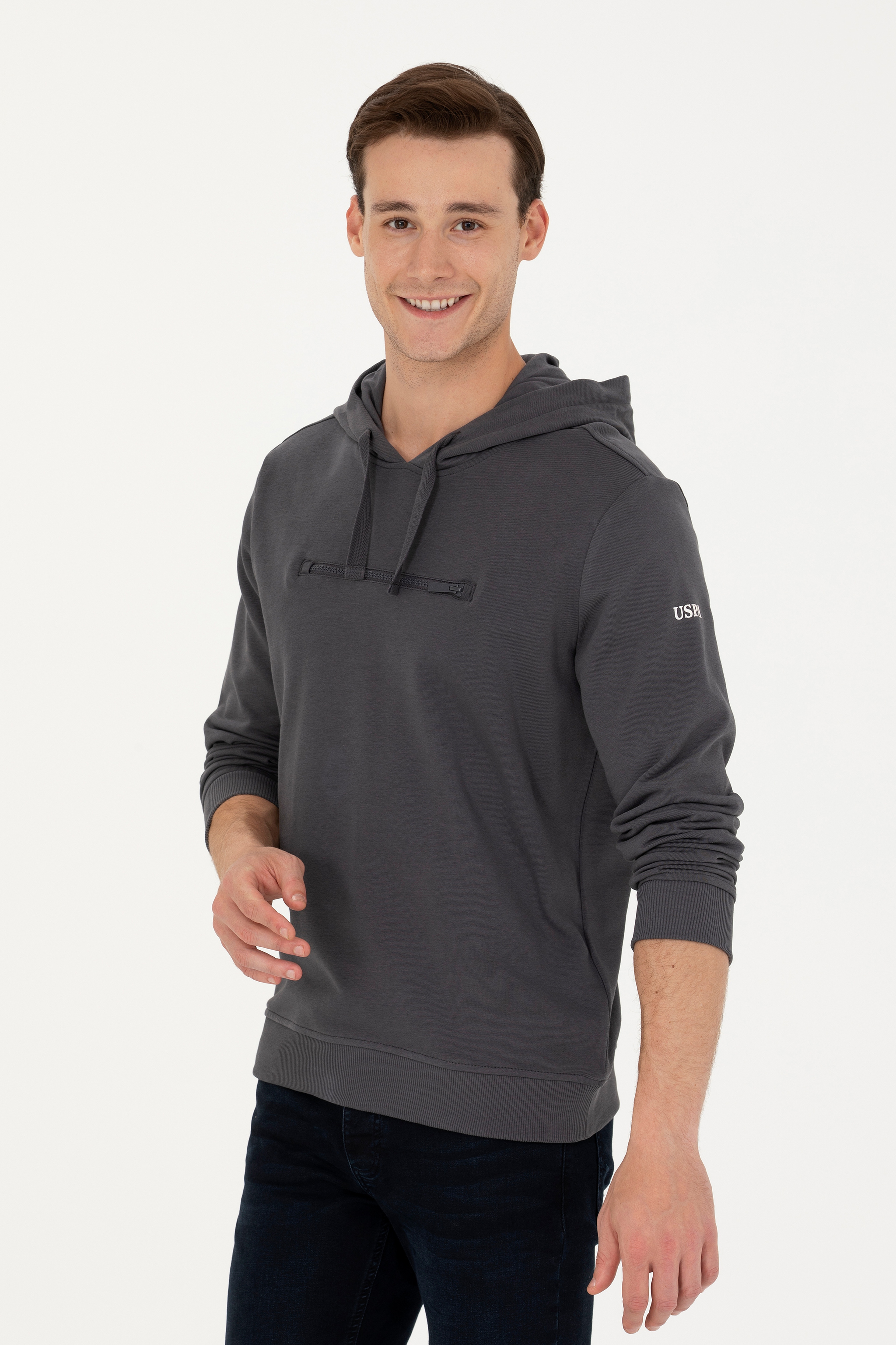 Erkek Antrasit Sweatshirt