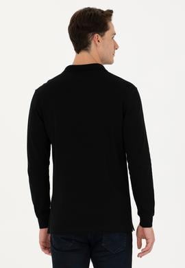 Erkek Siyah Basic Sweatshirt - 50269403039