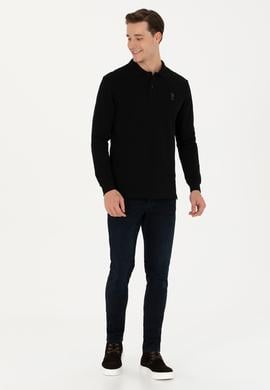 Erkek Siyah Basic Sweatshirt - 50269403039