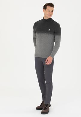 Erkek Antrasit Kanvas Pantolon - 50256536082