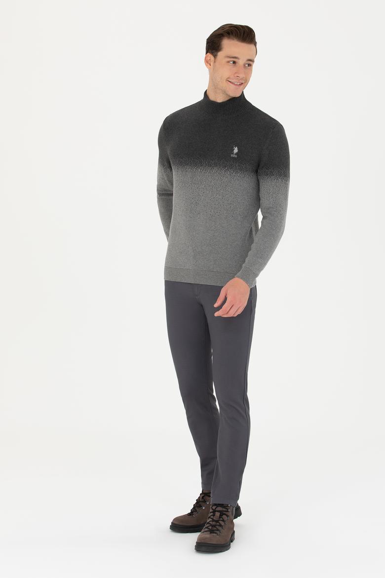 Erkek Antrasit Kanvas Pantolon - 50256536082