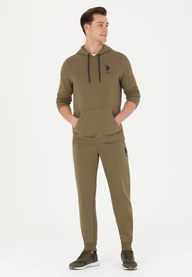 Erkek Haki Basic Sweatshirt - 50269426144