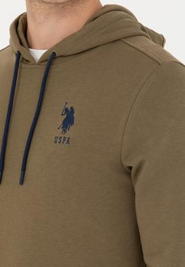 Erkek Haki Basic Sweatshirt - 50269426144