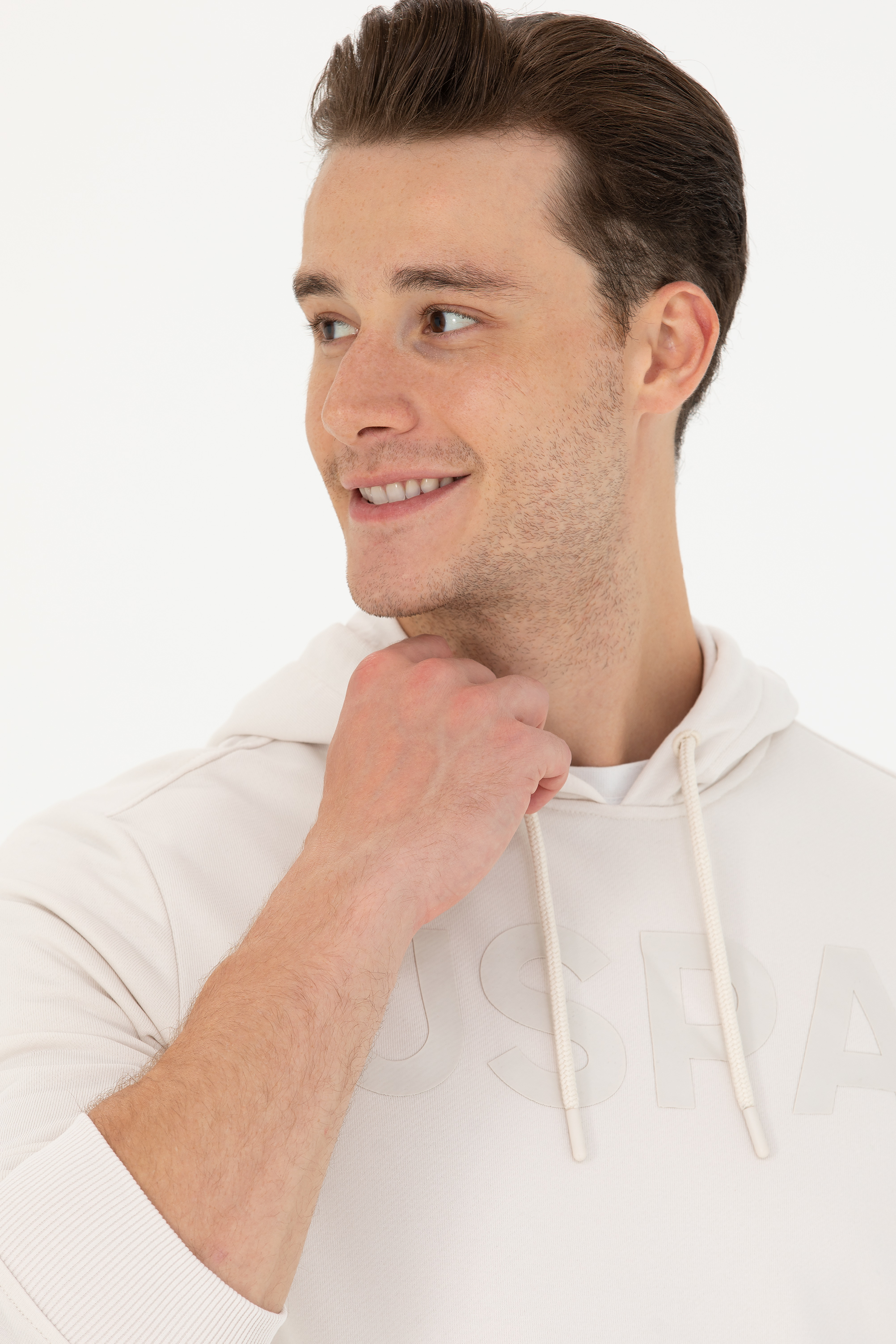 Erkek Taş Basic Sweatshirt