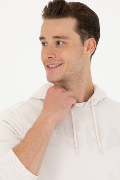 Erkek Taş Basic Sweatshirt