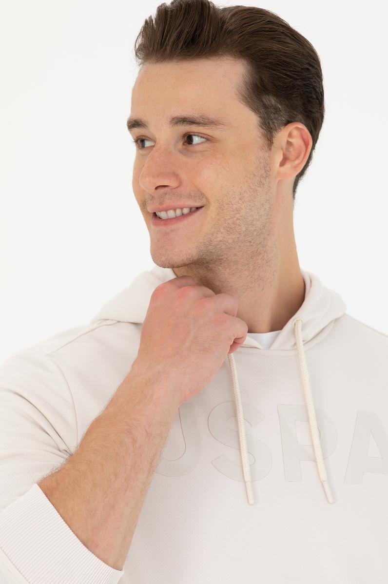 Erkek Taş Basic Sweatshirt