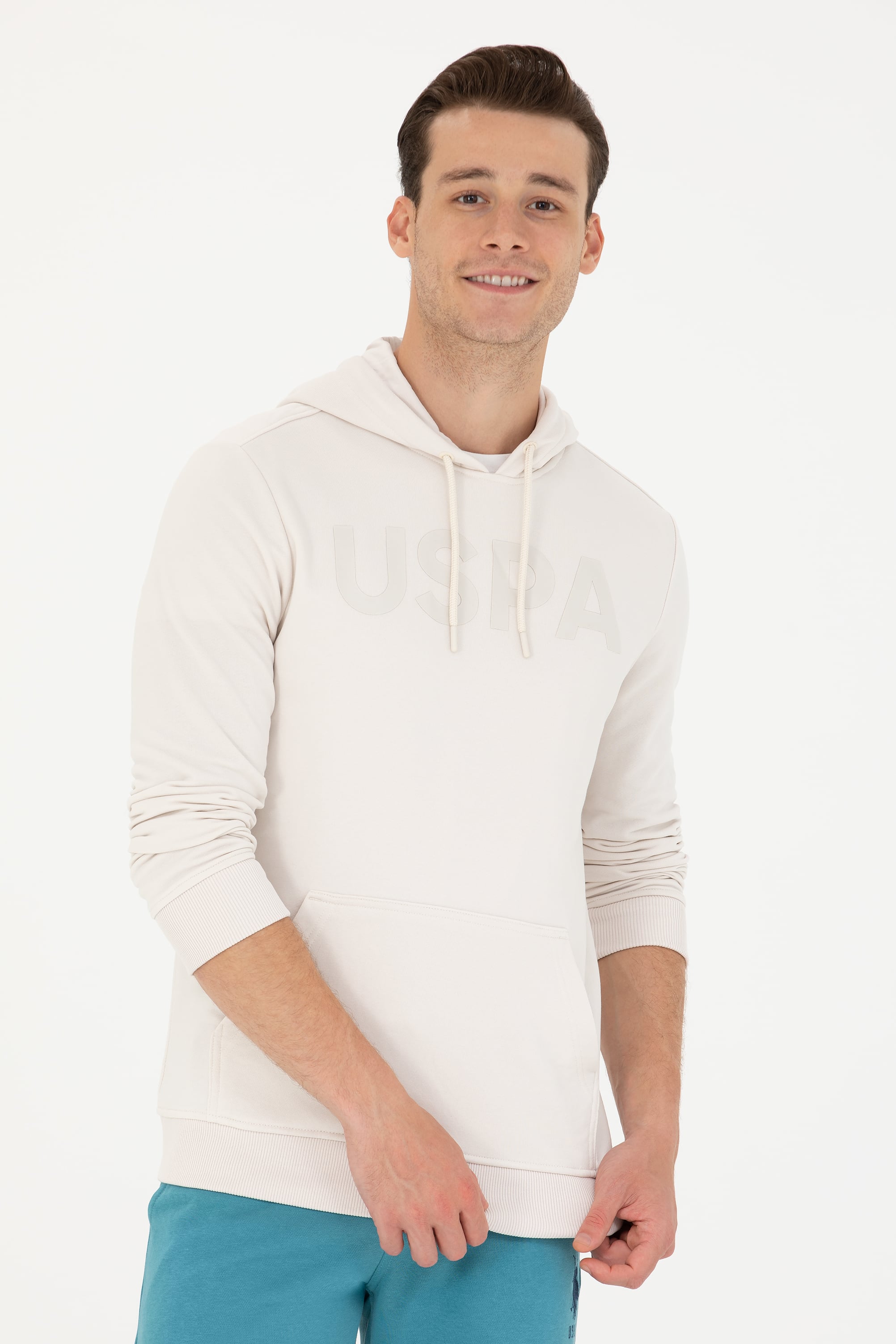 Erkek Taş Basic Sweatshirt