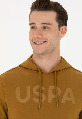 Erkek Açık Haki Basic Sweatshirt - 50269396141