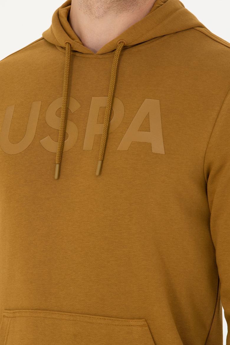 Erkek Açık Haki Basic Sweatshirt - 50269396141