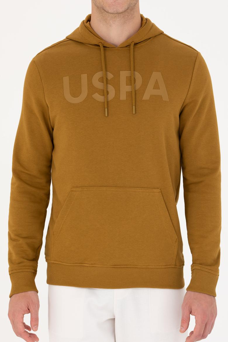 Erkek Açık Haki Basic Sweatshirt - 50269396141