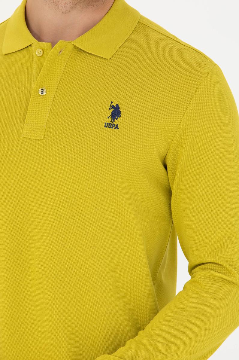 Erkek Fıstık Yeşili Basic Sweatshirt