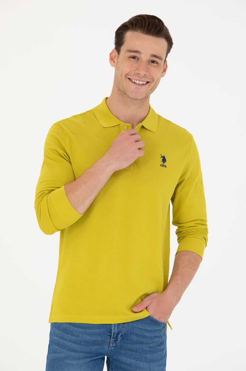 Erkek Fıstık Yeşili Basic Sweatshirt