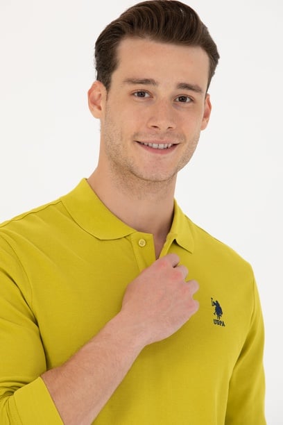 Erkek Fıstık Yeşili Basic Sweatshirt