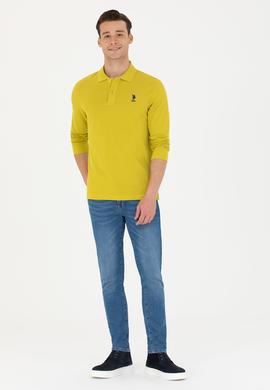 Erkek Fıstık Yeşili Basic Sweatshirt - 50269403293
