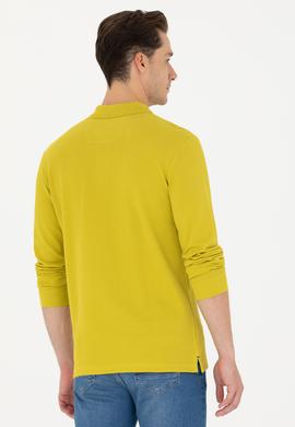 Erkek Fıstık Yeşili Basic Sweatshirt - 50269403293