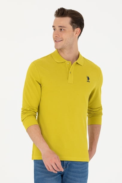 Erkek Fıstık Yeşili Basic Sweatshirt