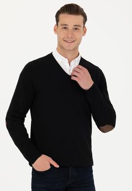 Erkek Siyah Basic Kazak - 50269006018