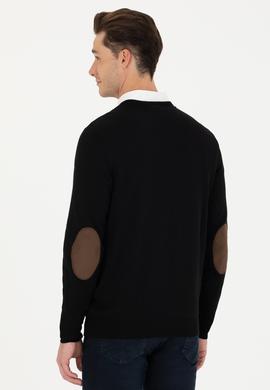 Erkek Siyah Basic Kazak - 50269006018