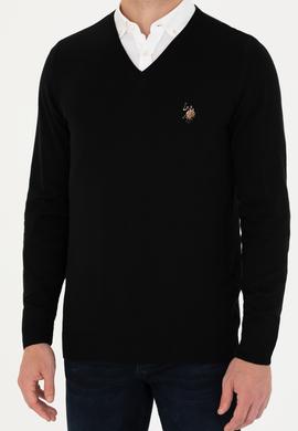 Erkek Siyah Basic Kazak - 50269006018