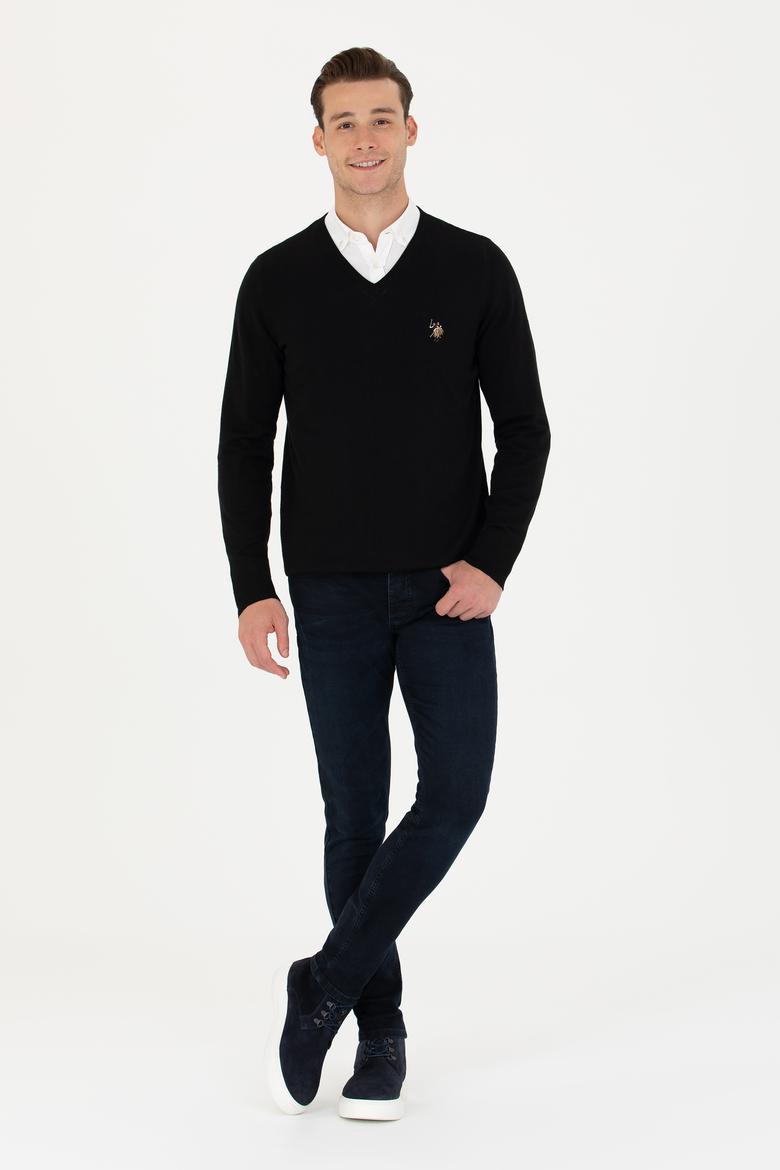 Erkek Siyah Basic Kazak - 50269006018