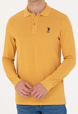 Erkek Hardal Basic Sweatshirt - 50269403203