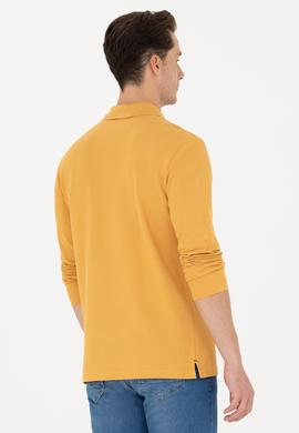 Erkek Hardal Basic Sweatshirt - 50269403203