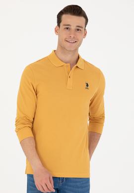 Erkek Hardal Basic Sweatshirt - 50269403203