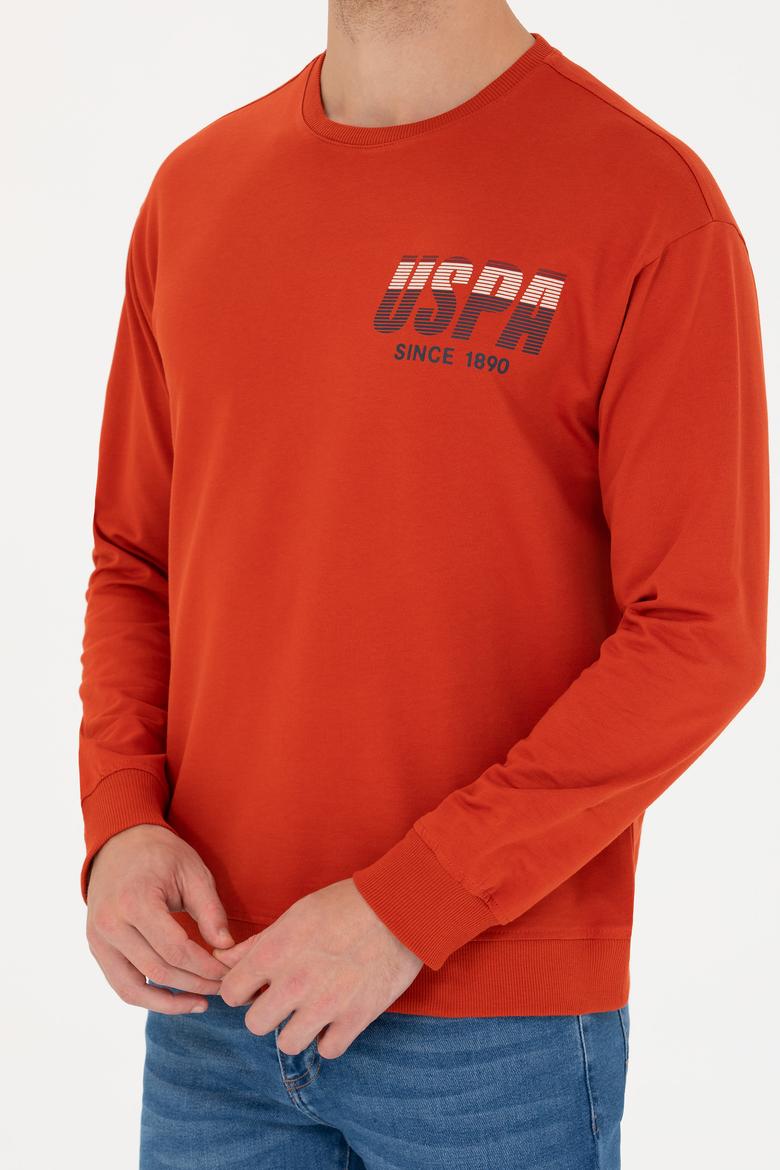 Erkek Kiremit Sweatshirt - 50270752051