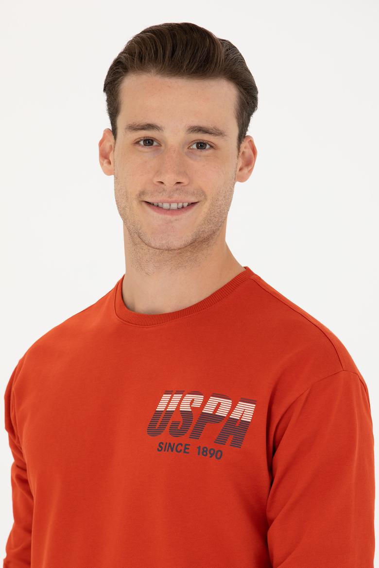 Erkek Kiremit Sweatshirt - 50270752051