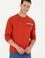Erkek Kiremit Sweatshirt