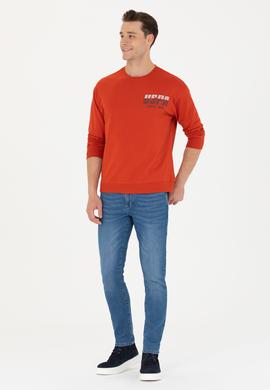 Erkek Kiremit Sweatshirt - 50270752051