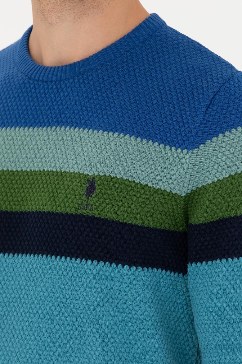 Erkek Petrol Bisiklet Yaka Kazak - 50275762011