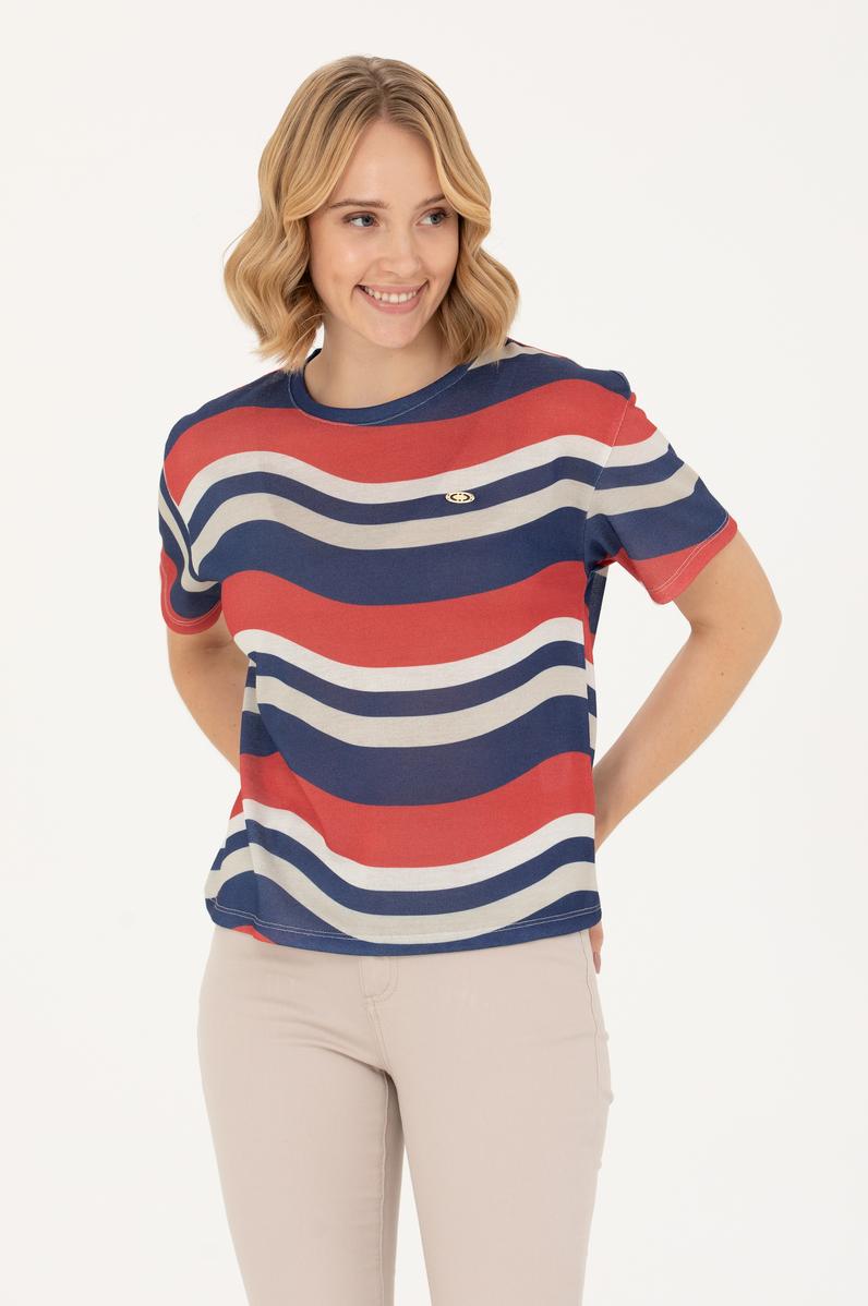 Kadın Lacivert Tişört