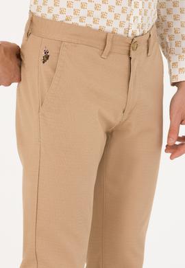 Erkek Camel Kanvas Pantolon - 50263741046